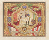 INTERNATIONAL EXHIBITION. Axminster carpet wall decoration Taplin & Sons 1862