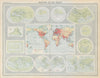 World Mapping development. Survey coverage. Herodotus Strabo Ptolemy TIMES 1922