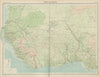 Colonial & French West Africa. Gold Coast Dahomey Upper Volta. TIMES 1922 map