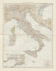 Italy (general map). Lagoons of Venice. Environs of Naples. THE TIMES 1900