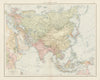 Asia. Persia Hadramut British India Siam Annam Chinese Empire. TIMES 1900 map