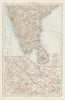 India South & North-west Provinces. Goa British French Portuguese TIMES 1900 map