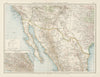 United States South-West. Mexico North. Indian Reservations. TIMES 1900 map