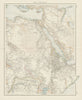 Colonial Africa North-East. Hejaz Kenya Abyssinia Colonial. THE TIMES 1900 map