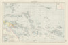 Pacific Islands. Polynesia Micronesia Melanesia. Fiji Caroline &c TIMES 1900 map