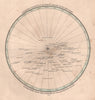 Distance & direction of various places from New York. Thomas Bradford 1835 map