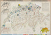 Die Industrien de Schweiz. Industries Suisses. Switzerland. 124x87cm 1953 map