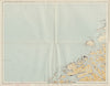 Norway Norge settlements. Kristiansund. Vestlandet More/Romsdal 48x62cm 1950 map