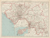 FRENCH COLONIAL GUINEA. Guinee Française. Conakry city town ville plan 1929 map