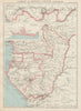 COLONIAL GABON & CONGO. Afrique équatoriale française. Brazzaville plan 1929 map