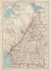 COLONIAL CAMEROON/Cameroun. Yaoundé plan. Afrique équatoriale française 1929 map