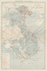 COLONIAL FRENCH INDOCHINA. Indochine française. Economique. Economic 1929 map