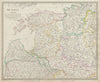 BALTICS Courland Vilna Estonia Livonia St Petersburg Vitebsk. SDUK 1844 map