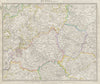 RUSSIA.Novgorod Tver Smolensk Vologda Iarolslav Moscow Vladimir SDUK 1844 map