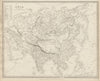 ASIA. Arabia India Persia Siam Cochinchina Tartary. Population. SDUK 1844 map