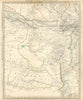 BUKHARA KABUL & BALUCHISTAN.Afghanistan Khorassan Sinde Pakistan SDUK 1844 map
