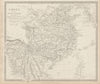 CHINA & BIRMAN EMPIRE. Burma Cochinchina Siam Thailand Korea. SDUK 1844 map