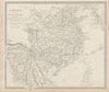 CHINA & BIRMAN EMPIRE. Burma Cochinchina Siam Thailand Korea. SDUK 1844 map