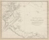 TUNISIA & LIBYA. North Africa or Barbary III Tripoli Gulf of Gabes SDUK 1844 map