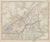 QUEBEC. Québec. Canada.Montreal.Three Rivers.Maine.New Brunswick SDUK 1844 map