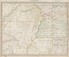 Mississippi valley. AR MO TN MS KY AL Choctaw Chickasaw boundaries SDUK 1844 map