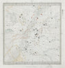 ASTRONOMY CELESTIAL Star map chart signs 2 Summer Solstice. SDUK 1847 old