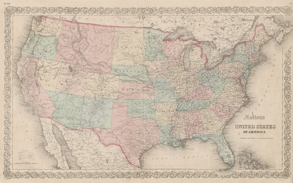 "Colton's United States of America". Idaho Territory. Pony Express 1863 map