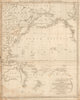 A New & Accurate Chart of the Discoveries of Captn Cook… CONDER 1794 old map