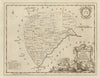 Rutland Shire drawn from the best Authorities… County map. KITCHIN 1763