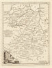 Cambridge Shire drawn from the best Surveys… Cambridgeshire. KITCHIN 1763 map