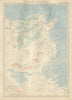 FRENCH COLONIAL TUNISIA RESOURCES. Tunisie. Economique Economic 1931 old map