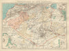 FRENCH ALGERIA. Territoires sud Algerien. Béni-Abbès Touggourt In Salah 1931 map