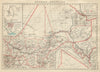 FRENCH SUDAN (Now Mali). Soudan Français. Bamako city plan de la ville 1931 map