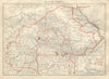 UPPER/HAUTE VOLTA. Burkina Faso. French West Africa. Ouagadougou plan 1931 map