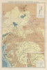 FRENCH EQUATORIAL AFRICA Afrique équatoriale française.Navigable rivers 1931 map
