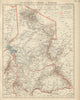 FRENCH COLONIAL CHAD & UBANGI-SHARI (C.A.R.). Oubangui-Chari Tchad 1931 map