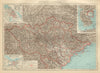 TONKIN. French Indochina Indochine Vietnam. Hanoi & Haiphong city plans 1931 map