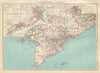 COCHINCHINA Cochinchine Indochina Vietnam. Saigon/Ho Chi Minh city plan 1931 map
