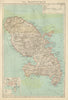 MARTINIQUE. Fort-de-France plan. Antilles françaises French West Indies 1931 map