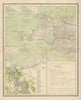DUTCH EAST INDIES Indonesia W JAVA Banten Batavia Jakarta DORNSEIFFEN 1902 map