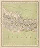 DUTCH EAST INDIES Indonesia West Central JAVA Bandung DORNSEIFFEN 1902 old map