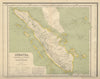 SUMATRA. Dutch East Indies. Indonesia. DORNSEIFFEN 1902 old antique map chart