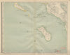DUTCH EAST INDIES. Indonesia. North SUMATRA. Nias Simeulue. DORNSEIFFEN 1902 map