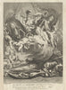 Prince Eugene of Savoy & John Churchill, 1st Duke of Marlborough 1736 print