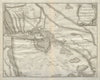 A new & exact Plan of ye Town and Citadel of Mantua. Italy. DU BOSC 1736 map