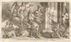 John Churchill 1st Duke of Marlborough led by Pallas to Temple of Honour 1736