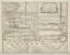 Plan of Hulst with its forts, outworks &c. in 1702 Netherlands. DU BOSC 1736 map