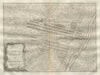 Plan of the Battle of Luzzara August 15, 1702. Reggio Emilia. DU BOSC 1736 map
