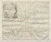 Allied camp May 14, 1703. Maastricht, Netherlands. DU BOSC 1736 old map