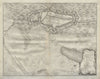 Plan of attack of the town of St. Leeuw. Zoutleeuw, Belgium. DU BOSC 1736 map